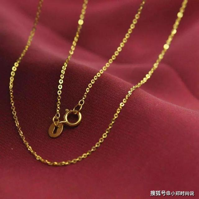 黄金项链款式图片大全，时尚与经典的完美结合