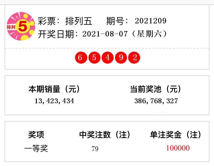 揭秘排列五开奖直播，结果查询表详解
